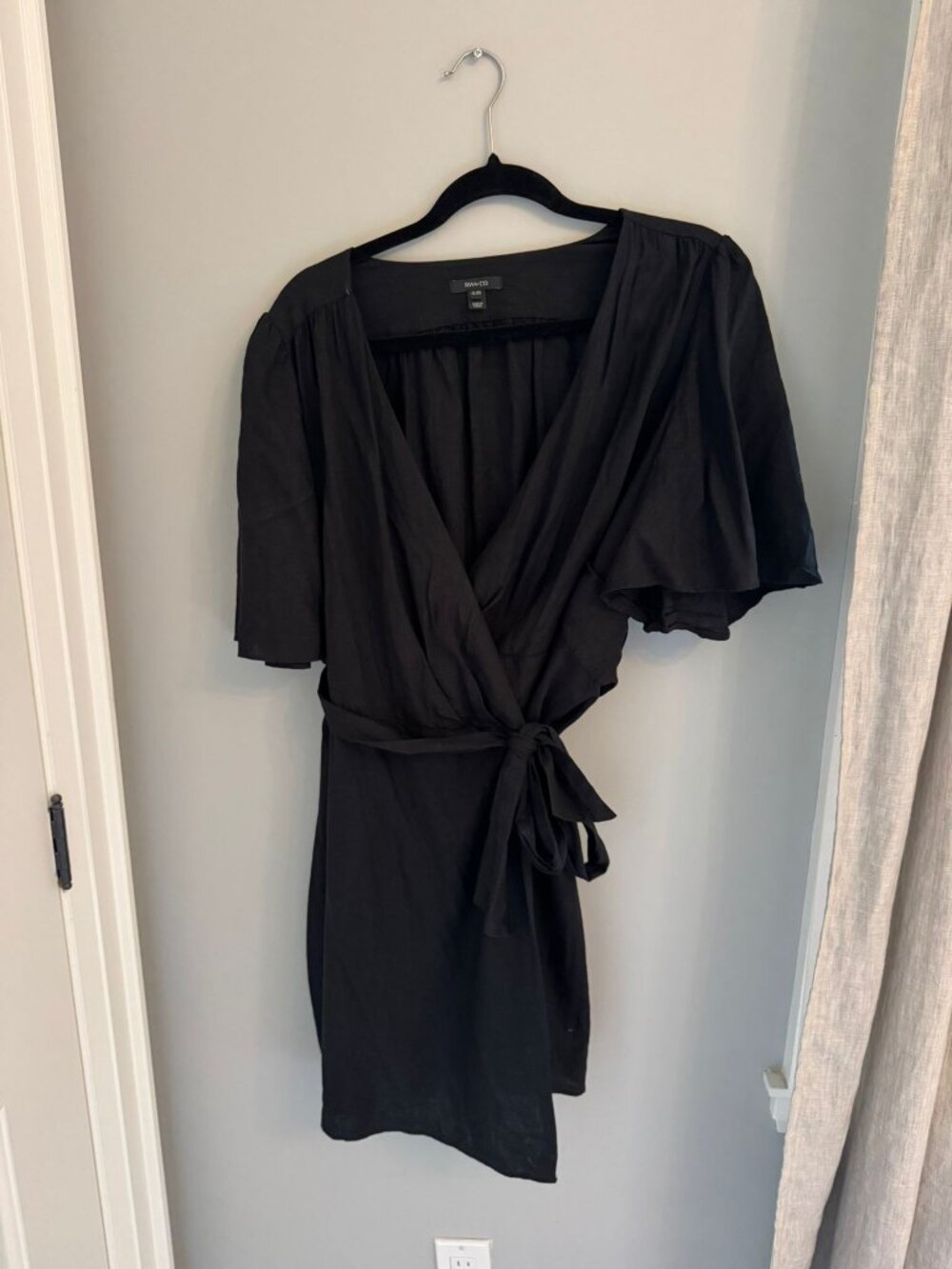 RW&CO Wrap Dress - Size XL - Black